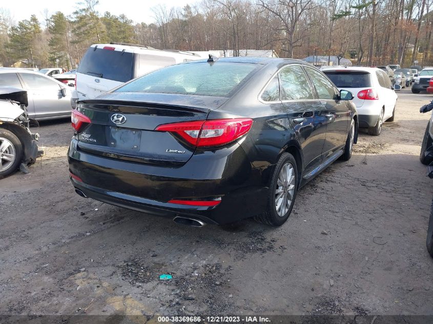 2015 HYUNDAI SONATA LIMITED - 5NPE34AF0FH040999