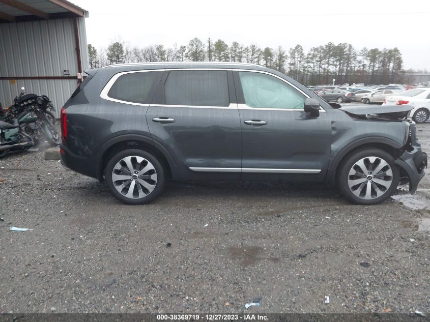 VIN 5XYP64HC1MG192824 2021 KIA TELLURIDE S
