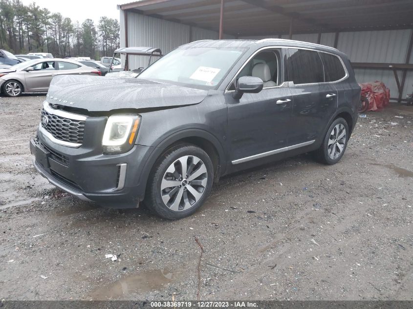 VIN 5XYP64HC1MG192824 2021 KIA TELLURIDE S