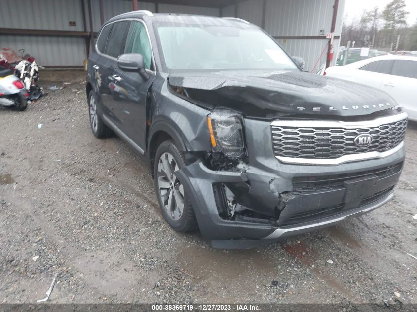VIN 5XYP64HC1MG192824 2021 KIA TELLURIDE S