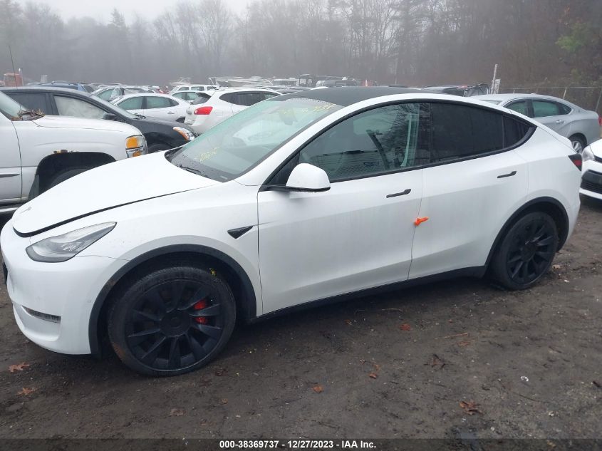 2020 TESLA MODEL Y - 5YJYGDEF4LF002701