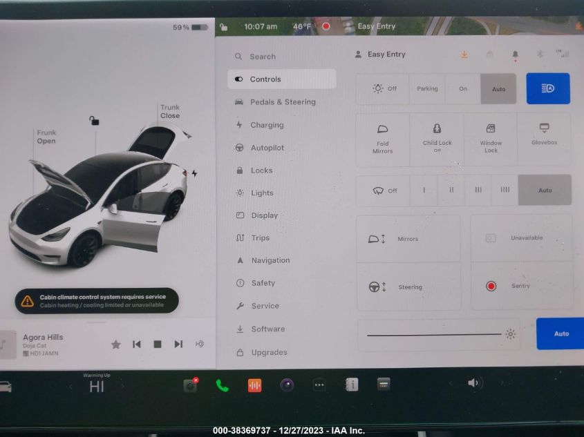 2020 TESLA MODEL Y - 5YJYGDEF4LF002701