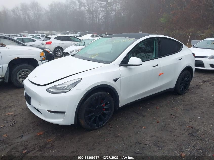 2020 TESLA MODEL Y - 5YJYGDEF4LF002701