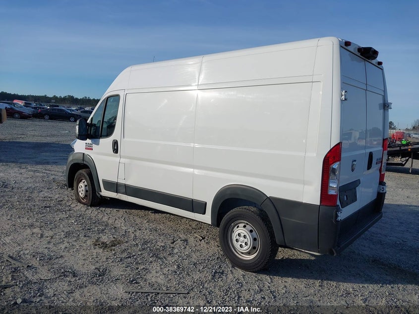 VIN 3C6TRVCG2KE539293 2019 RAM PROMASTER 2500 2500 HIGH