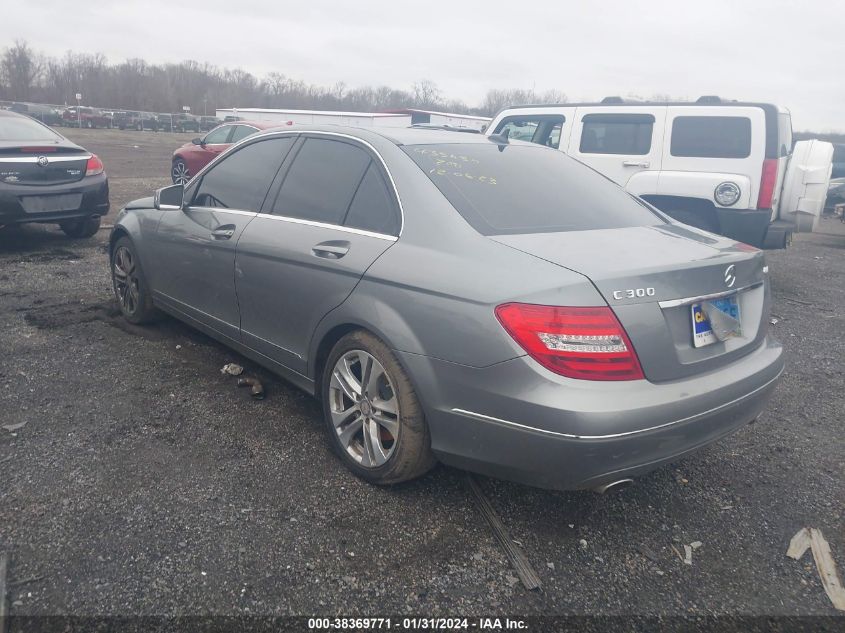 2014 MERCEDES-BENZ C 300 300 4MATIC - WDDGF8AB4ER302220