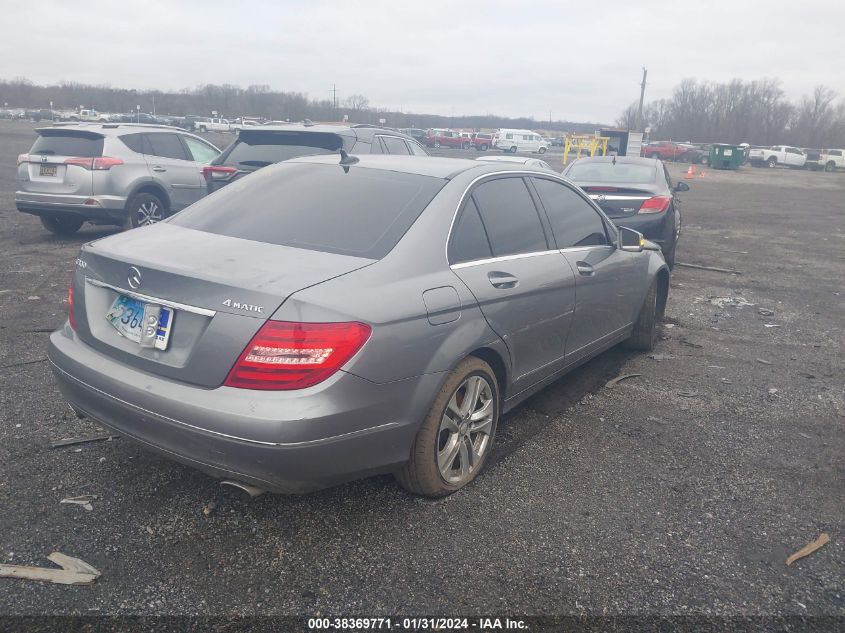 2014 MERCEDES-BENZ C 300 300 4MATIC - WDDGF8AB4ER302220