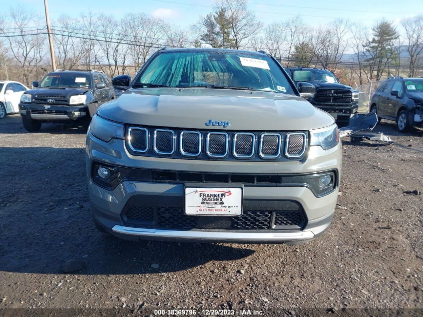 2022 JEEP COMPASS LIMITED 4X4 - 3C4NJDCB0NT131320