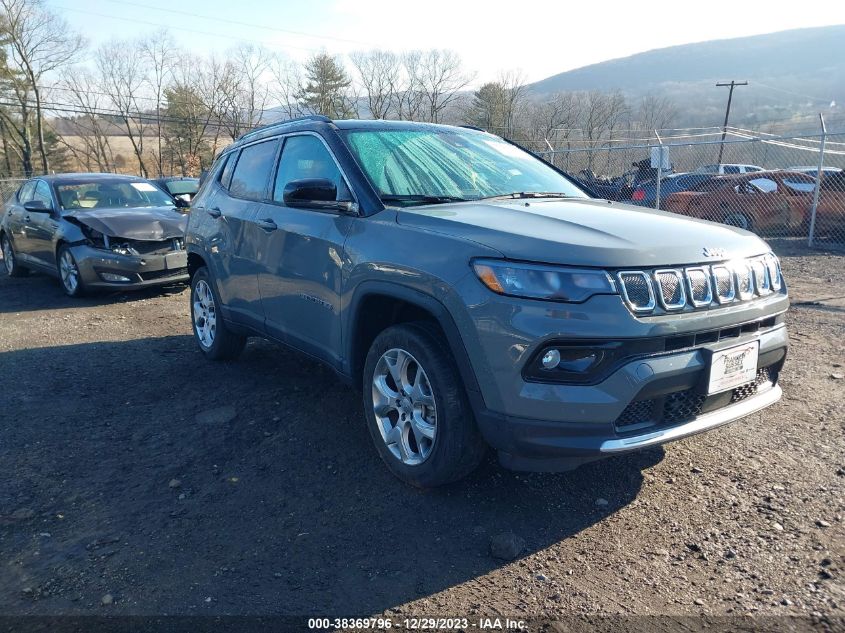 2022 JEEP COMPASS LIMITED 4X4 - 3C4NJDCB0NT131320