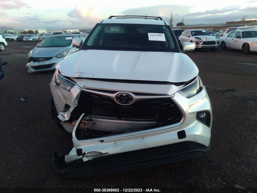 2022 TOYOTA HIGHLANDER L/LE - 5TDZZRAH3NS558791