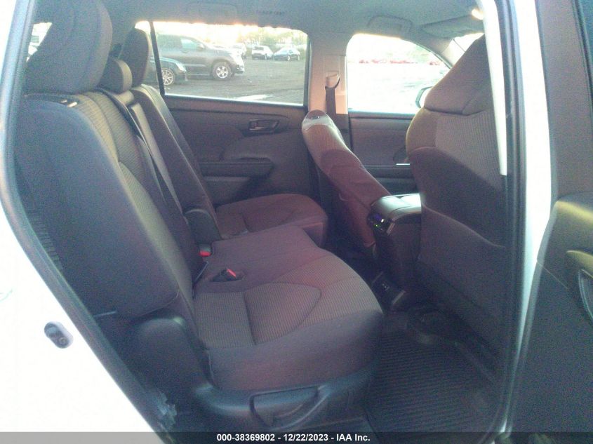 2022 TOYOTA HIGHLANDER L/LE - 5TDZZRAH3NS558791