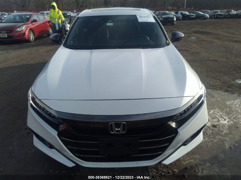 2021 HONDA ACCORD TOURING - 1HGCV2F92MA800638