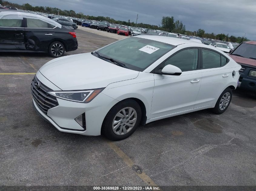 2019 HYUNDAI ELANTRA SE - 5NPD74LF0KH430427