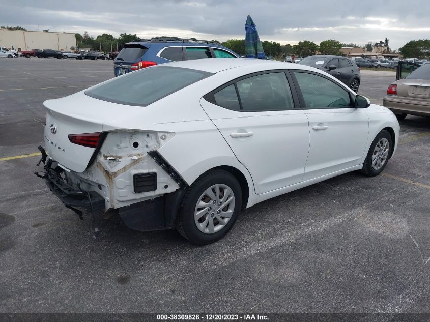2019 HYUNDAI ELANTRA SE - 5NPD74LF0KH430427