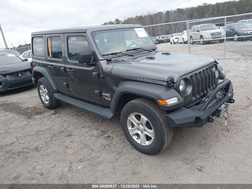 2021 JEEP WRANGLER UNLIMITED SPORT S 4X4 - 1C4HJXDM2MW538482