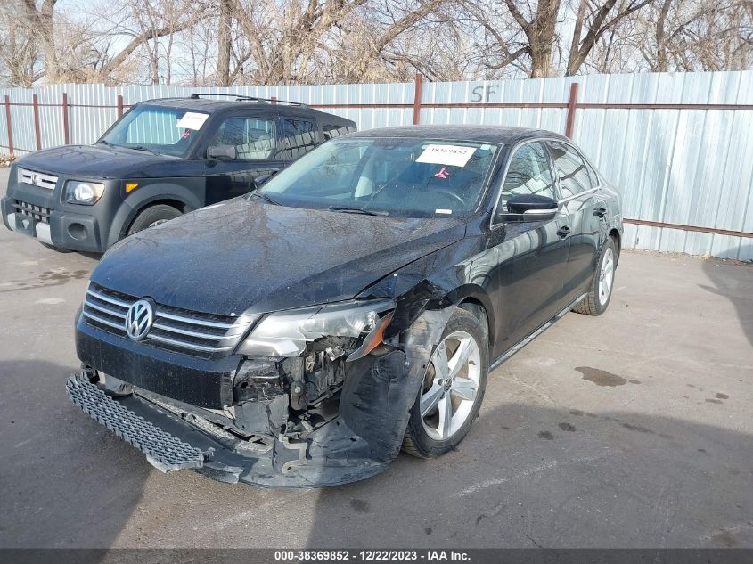 2013 VOLKSWAGEN PASSAT SE - 1VWBP7A36DC147866