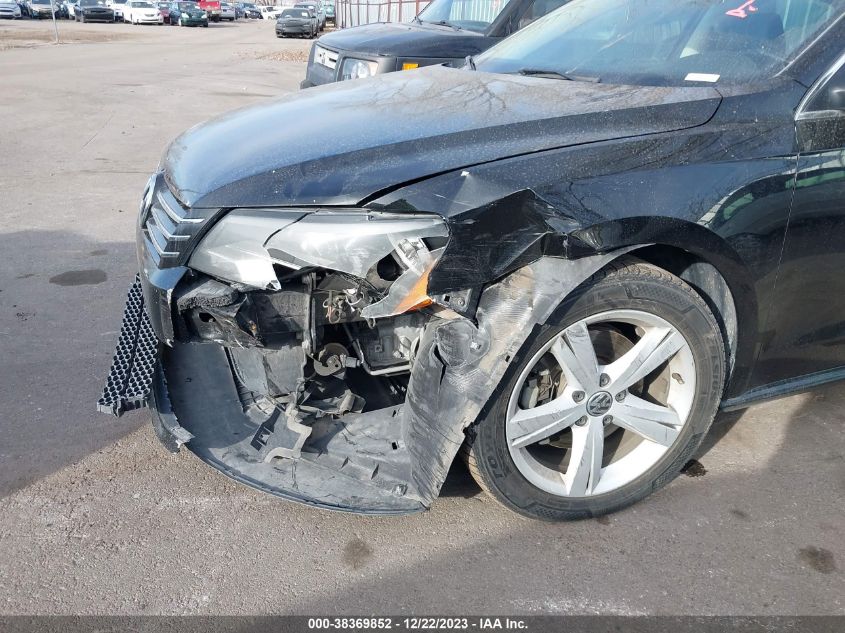 2013 VOLKSWAGEN PASSAT SE - 1VWBP7A36DC147866