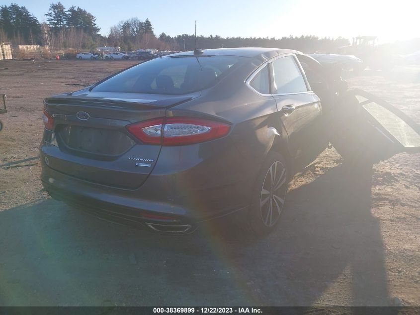 2016 FORD FUSION TITANIUM - 3FA6P0K95GR322067