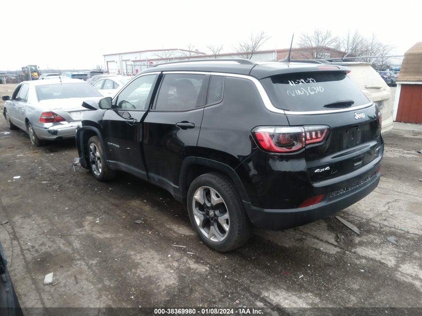 VIN 3C4NJDCBXMT576310 2021 JEEP COMPASS LIMITED