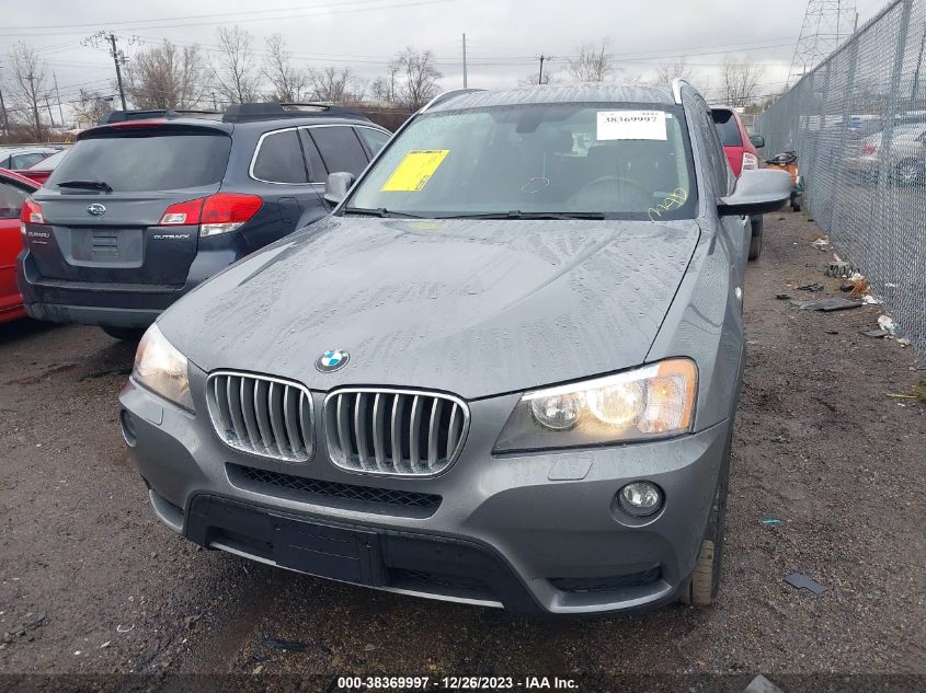 2014 BMW X3 XDRIVE28I - 5UXWX9C59E0D33176