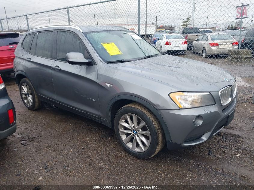 2014 BMW X3 XDRIVE28I - 5UXWX9C59E0D33176