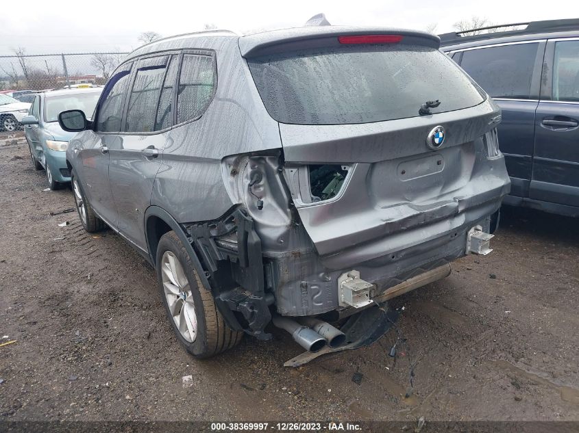 2014 BMW X3 XDRIVE28I - 5UXWX9C59E0D33176