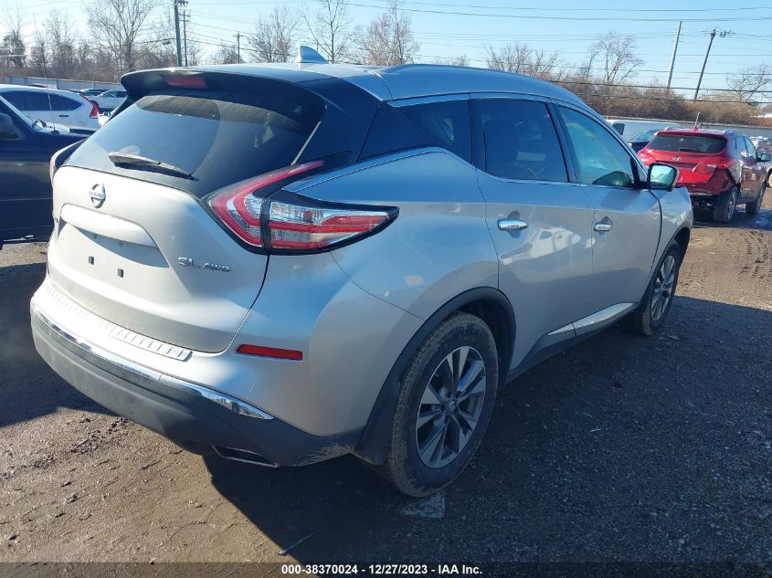 2017 NISSAN MURANO SL - 5N1AZ2MH4HN149530