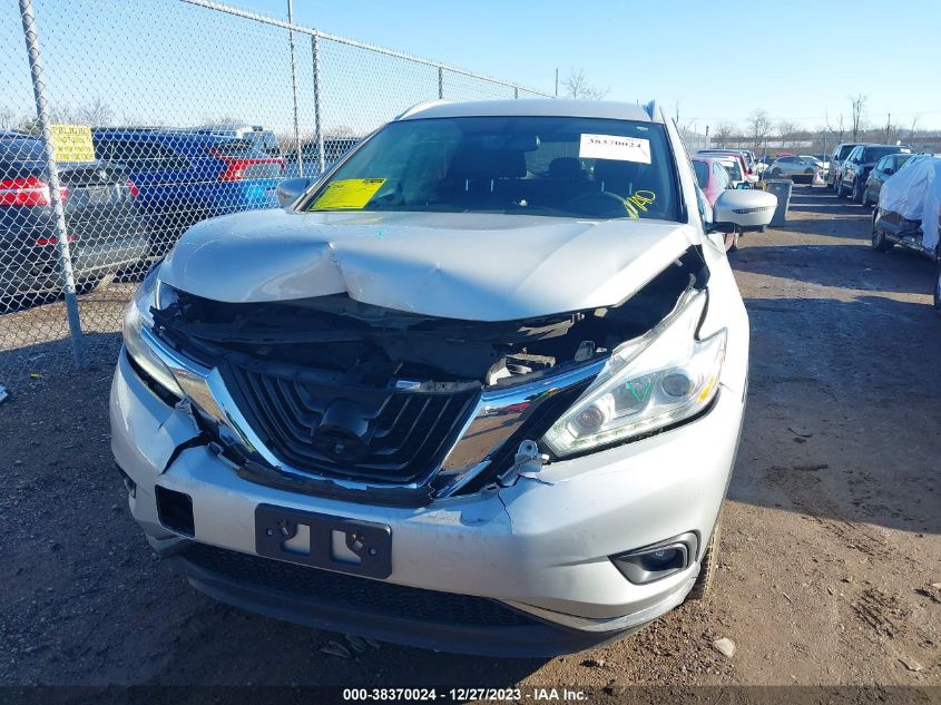 2017 NISSAN MURANO SL - 5N1AZ2MH4HN149530