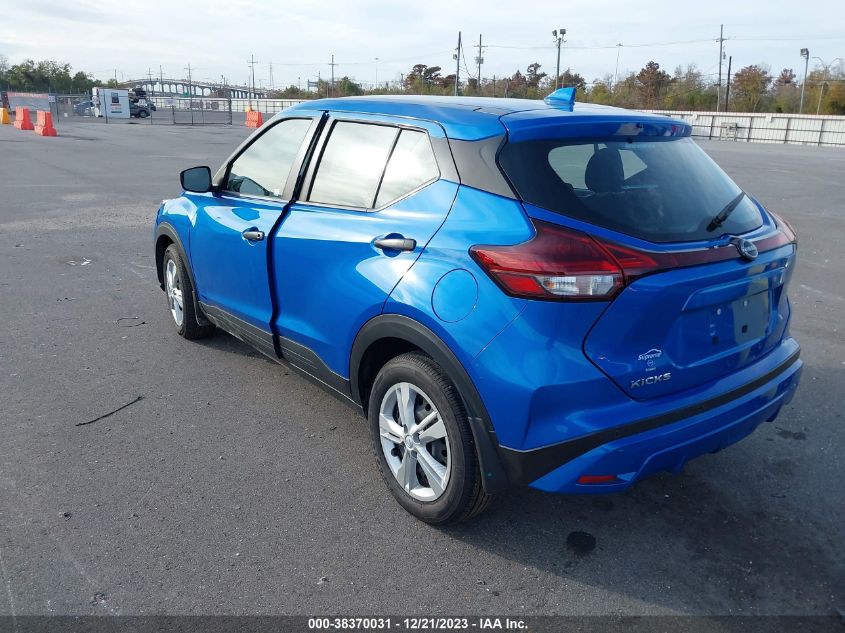2023 NISSAN KICKS S XTRONIC CVT - 3N1CP5BV0PL564391