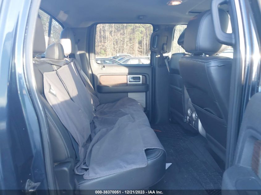 2013 FORD F-150 LARIAT - 1FTFW1EF2DKF91261
