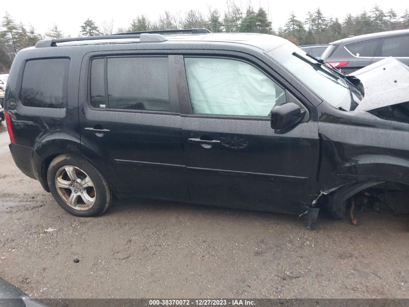 2013 HONDA PILOT EX-L - 5FNYF4H73DB061490