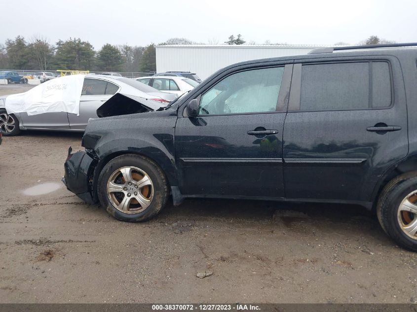 2013 HONDA PILOT EX-L - 5FNYF4H73DB061490