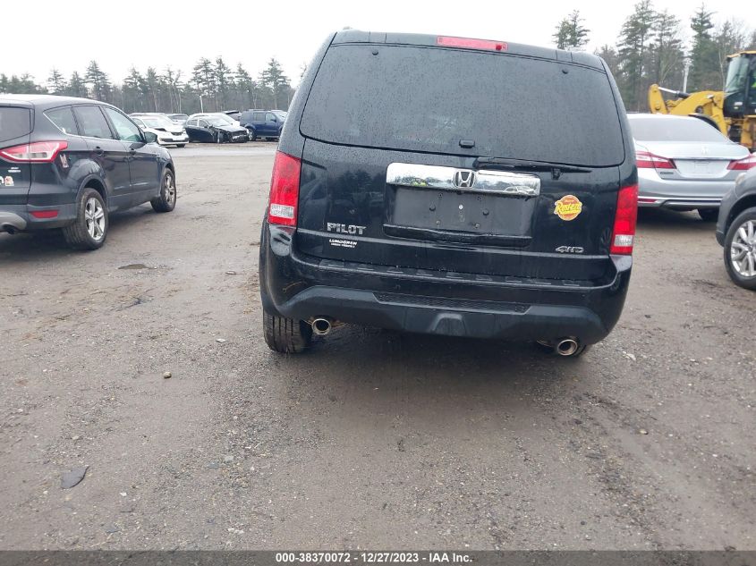 2013 HONDA PILOT EX-L - 5FNYF4H73DB061490