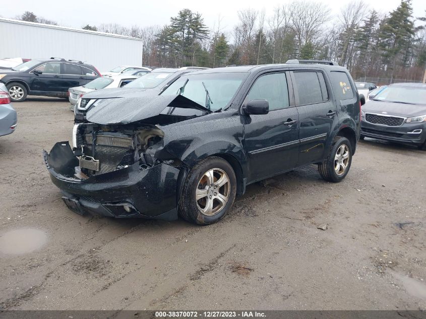2013 HONDA PILOT EX-L - 5FNYF4H73DB061490