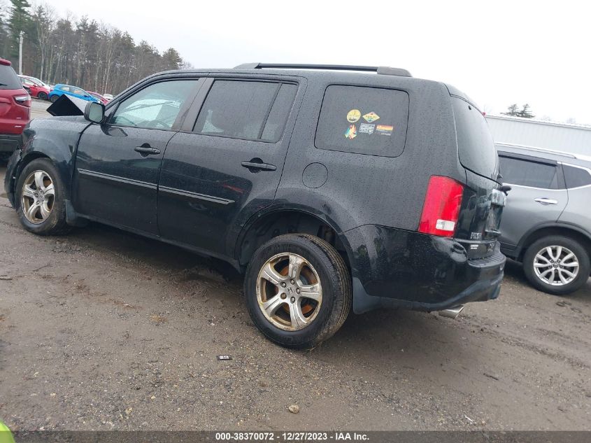 2013 HONDA PILOT EX-L - 5FNYF4H73DB061490