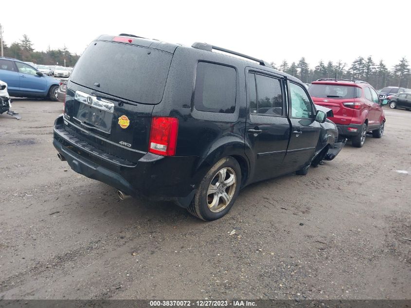 2013 HONDA PILOT EX-L - 5FNYF4H73DB061490