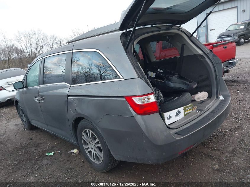 2013 HONDA ODYSSEY EXL - 5FNRL5H68DB054643