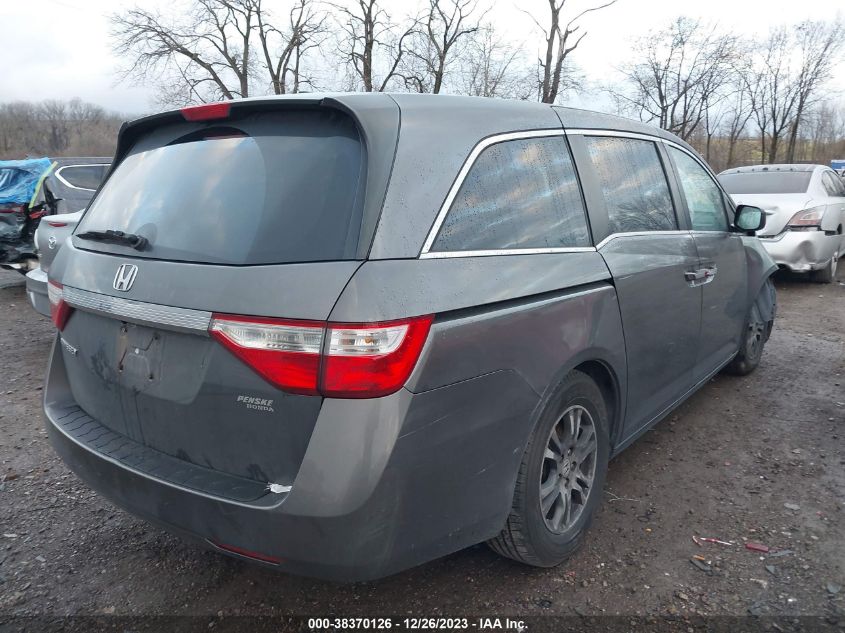2013 HONDA ODYSSEY EXL - 5FNRL5H68DB054643