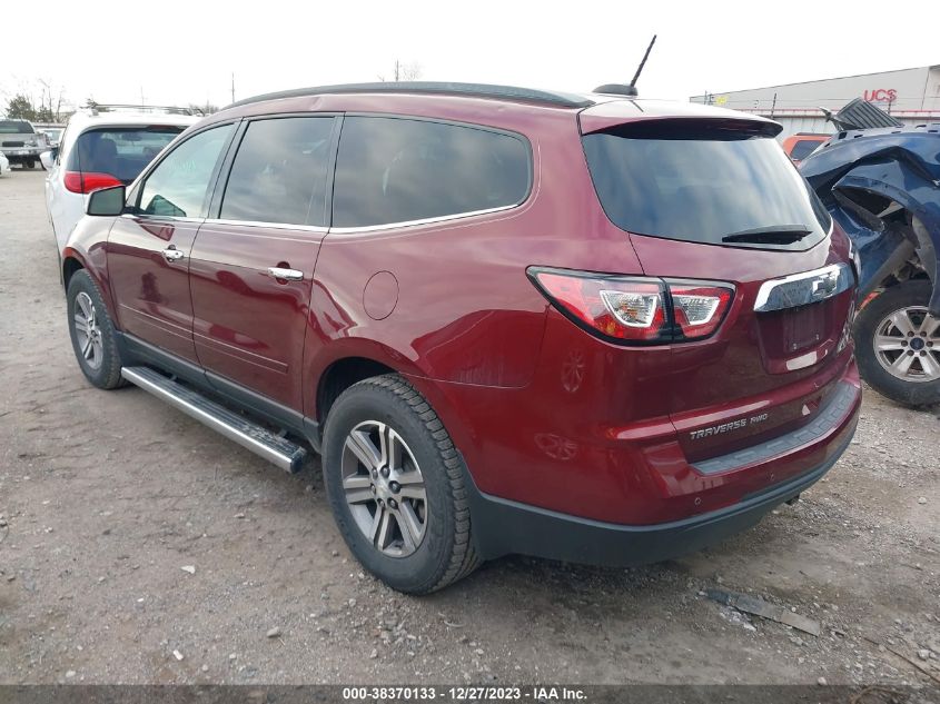 2017 CHEVROLET TRAVERSE LT - 1GNKVHKD9HJ165387