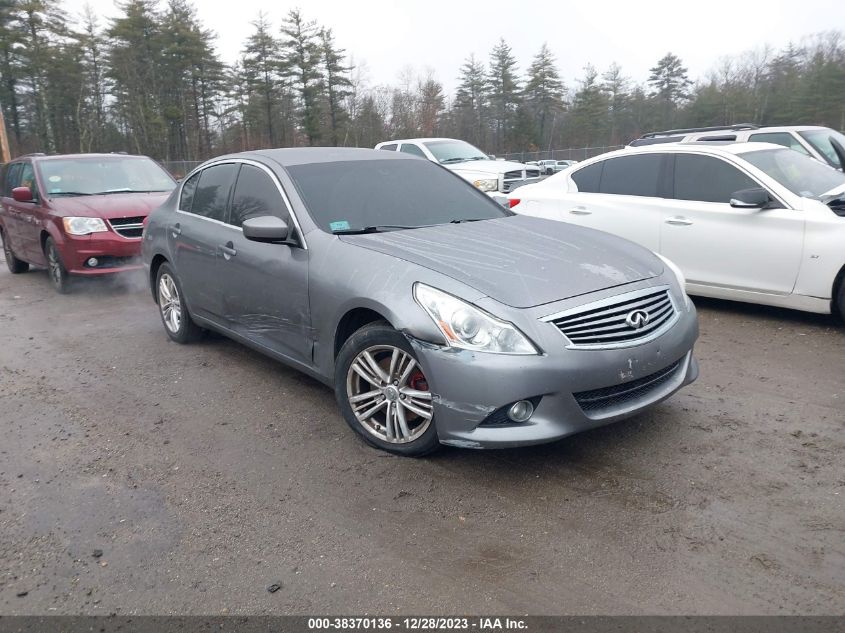 2013 INFINITI G37X - JN1CV6AR1DM353704