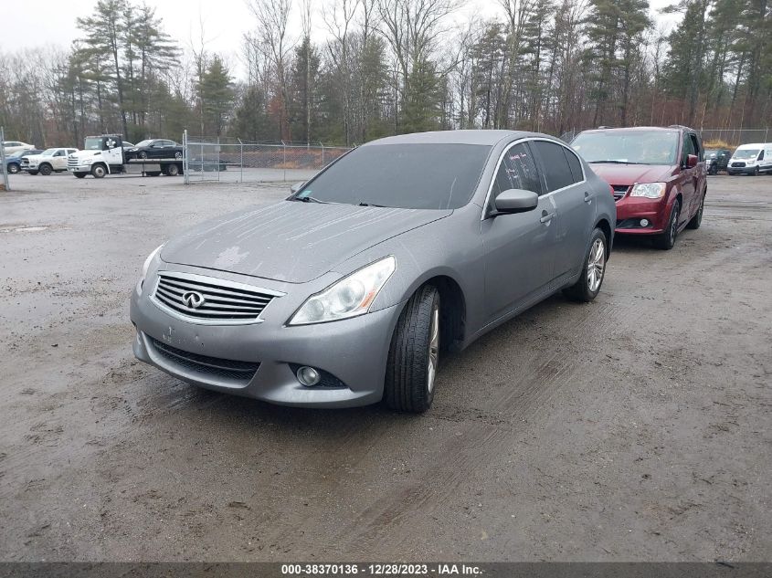 2013 INFINITI G37X - JN1CV6AR1DM353704