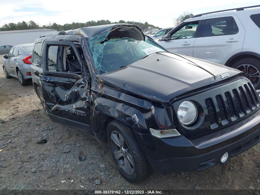 2016 JEEP PATRIOT LATITUDE - 1C4NJPFA1GD760534