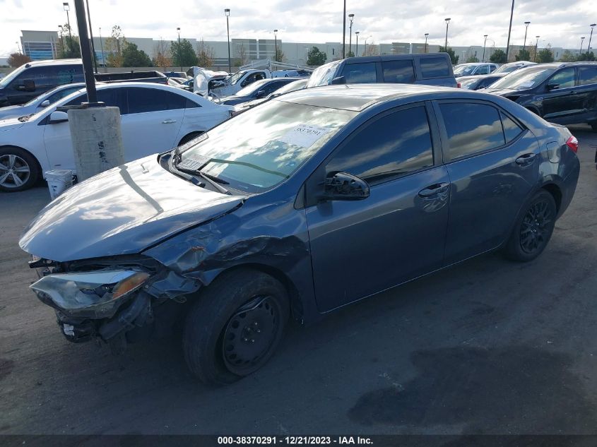 2016 TOYOTA COROLLA LE - 5YFBURHE9GP439697