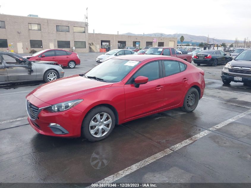 2015 MAZDA MAZDA3 I SPORT - 3MZBM1U7XFM189768