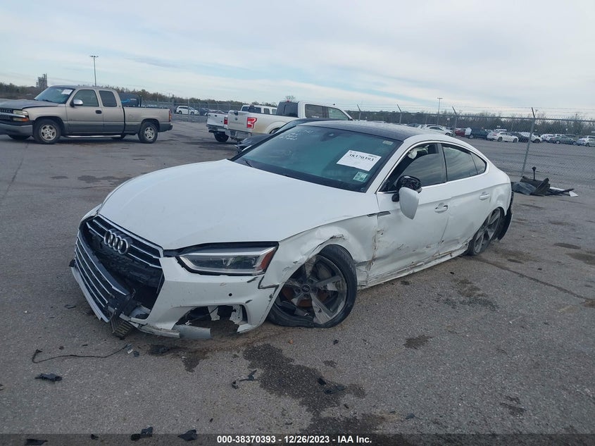 VIN WAUBNCF51KA017043 2019 AUDI A5 45 PREMIUM