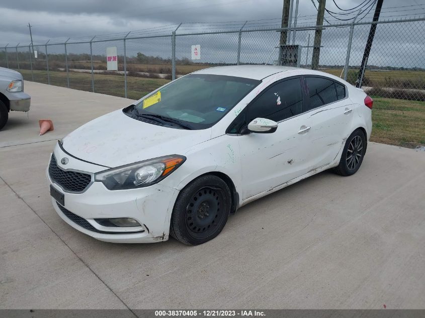 2014 KIA FORTE EX - KNAFX4A85E5115542
