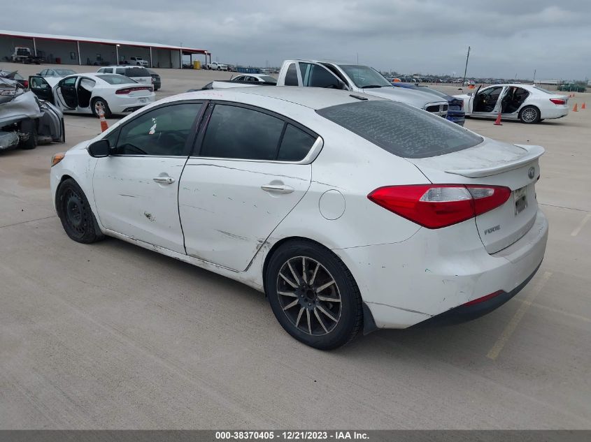2014 KIA FORTE EX - KNAFX4A85E5115542