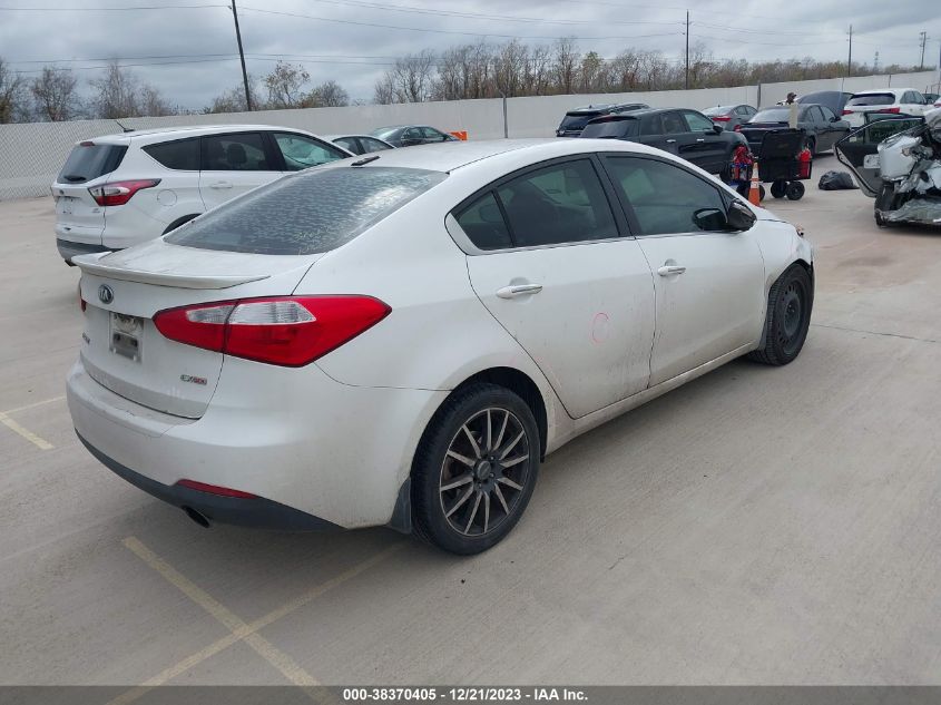 2014 KIA FORTE EX - KNAFX4A85E5115542