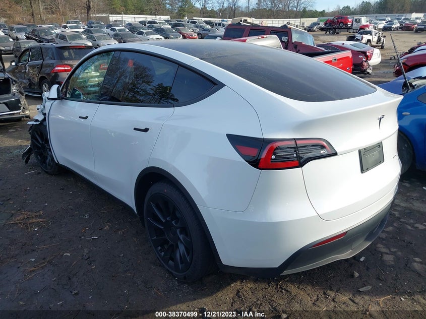VIN 7SAYGAEE4PF708789 2023 TESLA MODEL Y AWD/LONG RANGE DUAL MOTOR ALL-WHEEL DRIVE