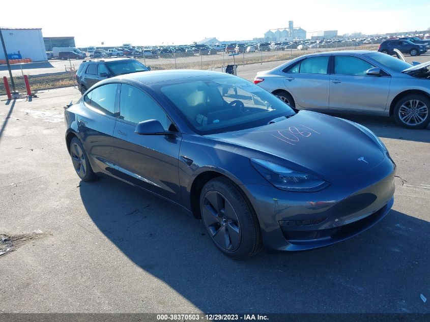 2023 TESLA MODEL 3 REAR-WHEEL DRIVE - 5YJ3E1EA9PF674052