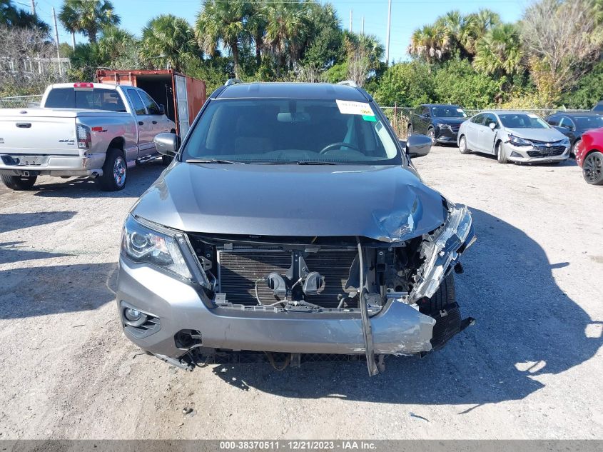 2019 NISSAN PATHFINDER S/SL/SV - 5N1DR2MN1KC612147
